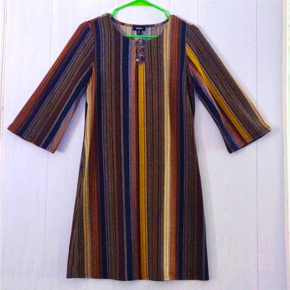 Tacera Colorful Mini Dress